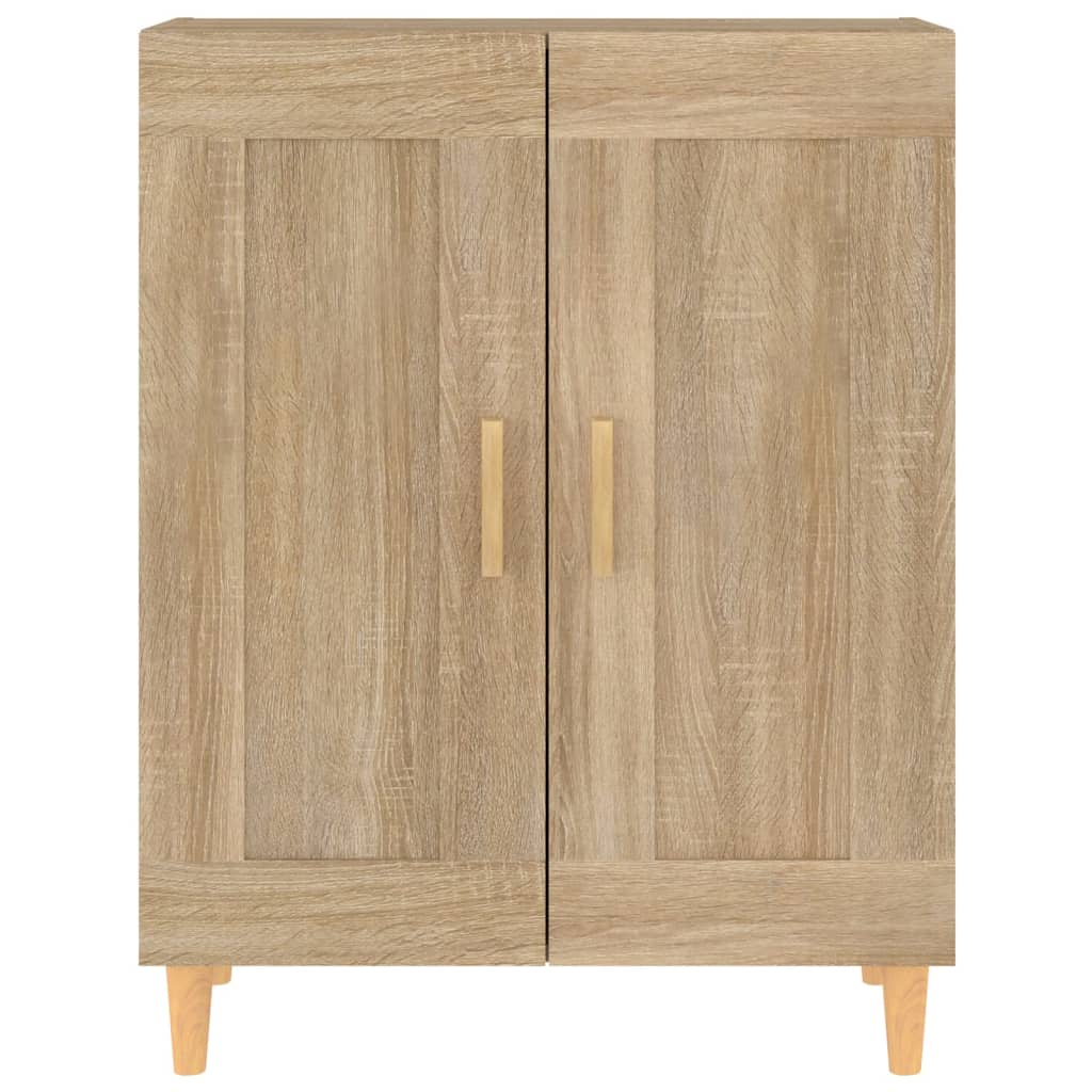 vidaXL Commode Chêne Sonoma 69,5x34x90 cm Bois d'ingénierie