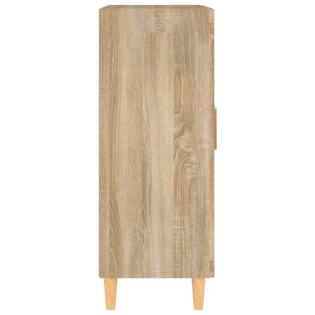 vidaXL Commode Chêne Sonoma 69,5x34x90 cm Bois d'ingénierie