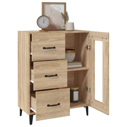 vidaXL Sideboard Sonoma-Eiche 69,5x34x90 cm Holzwerkstoff