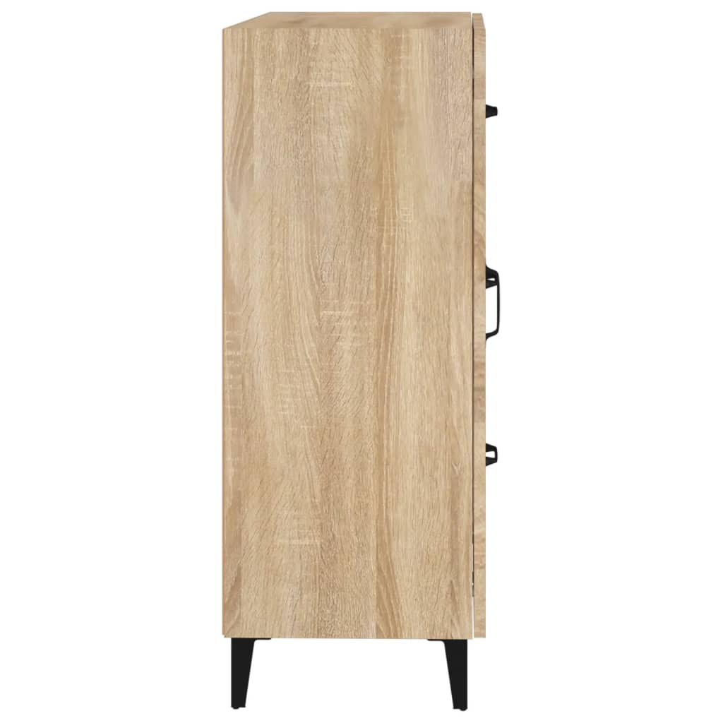 vidaXL Sideboard Sonoma-Eiche 69,5x34x90 cm Holzwerkstoff