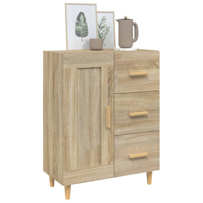vidaXL Commode Chêne Sonoma 69,5x34x90 cm Bois d'ingénierie