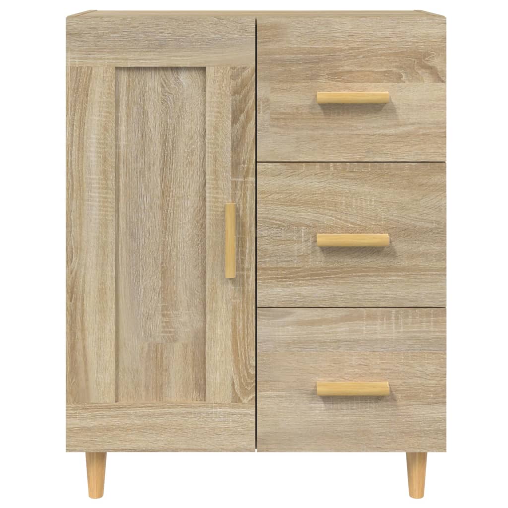 vidaXL Commode Chêne Sonoma 69,5x34x90 cm Bois d'ingénierie