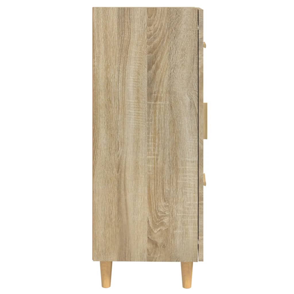 vidaXL Commode Chêne Sonoma 69,5x34x90 cm Bois d'ingénierie