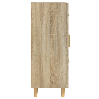 vidaXL Commode Chêne Sonoma 69,5x34x90 cm Bois d'ingénierie