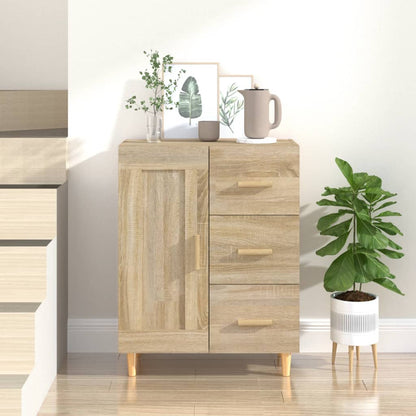 vidaXL Commode Chêne Sonoma 69,5x34x90 cm Bois d'ingénierie