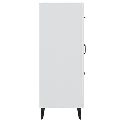 vidaXL Buffet blanc 69,5x34x90 cm en bois d'ingénierie