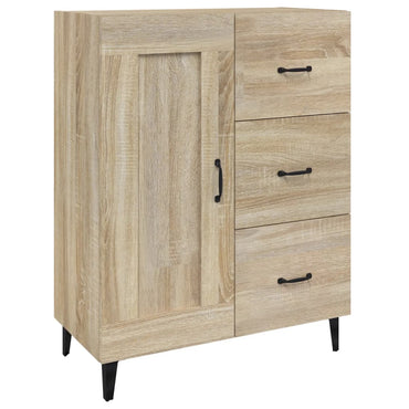 vidaXL Commode Chêne Sonoma 69,5x34x90 cm Bois d'ingénierie