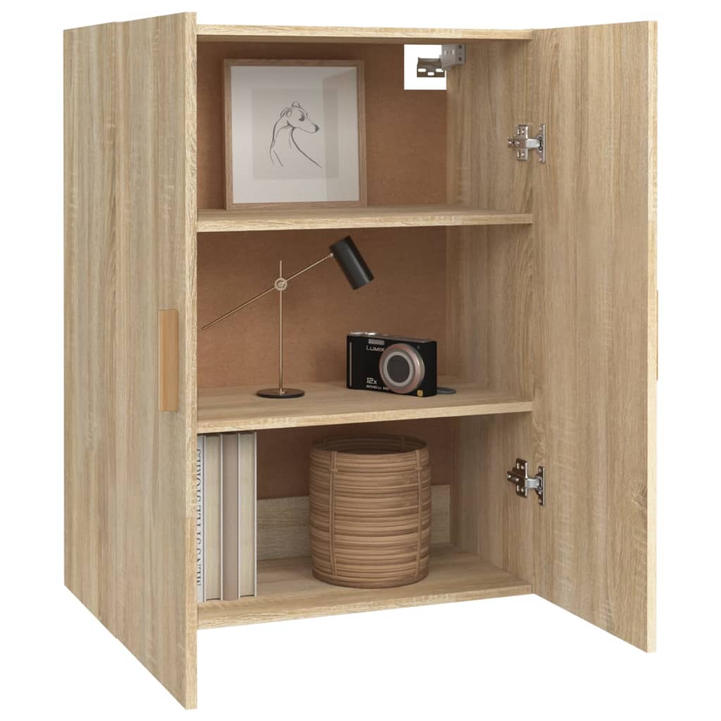vidaXL Meuble haut chêne Sonoma 69,5x34x90 cm