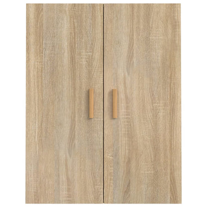 vidaXL Meuble haut chêne Sonoma 69,5x34x90 cm