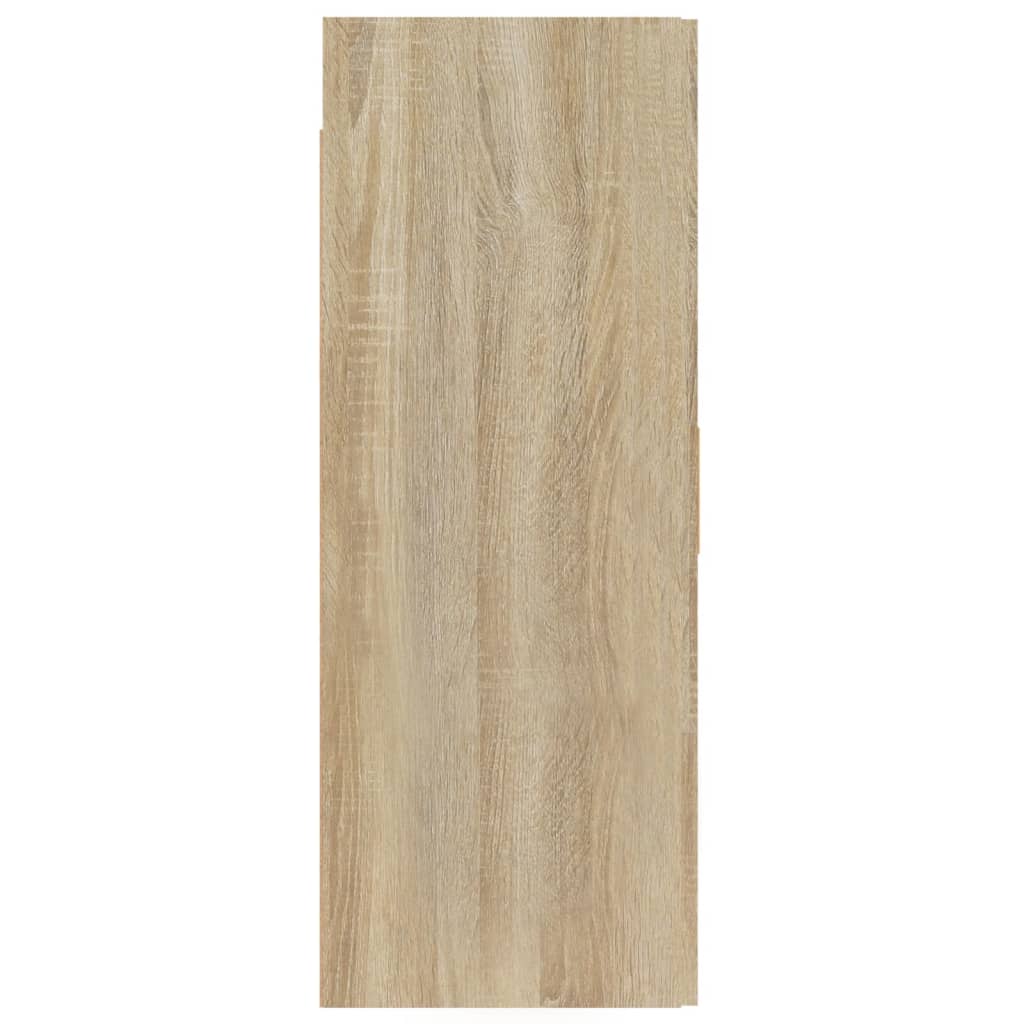 vidaXL Meuble haut chêne Sonoma 69,5x34x90 cm
