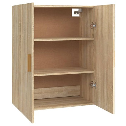 vidaXL Meuble haut chêne Sonoma 69,5x34x90 cm