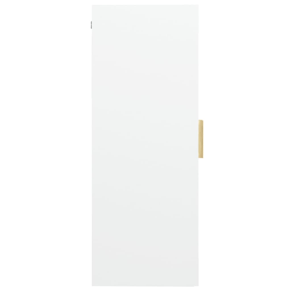 vidaXL Armoire murale blanc 69,5x34x90 cm