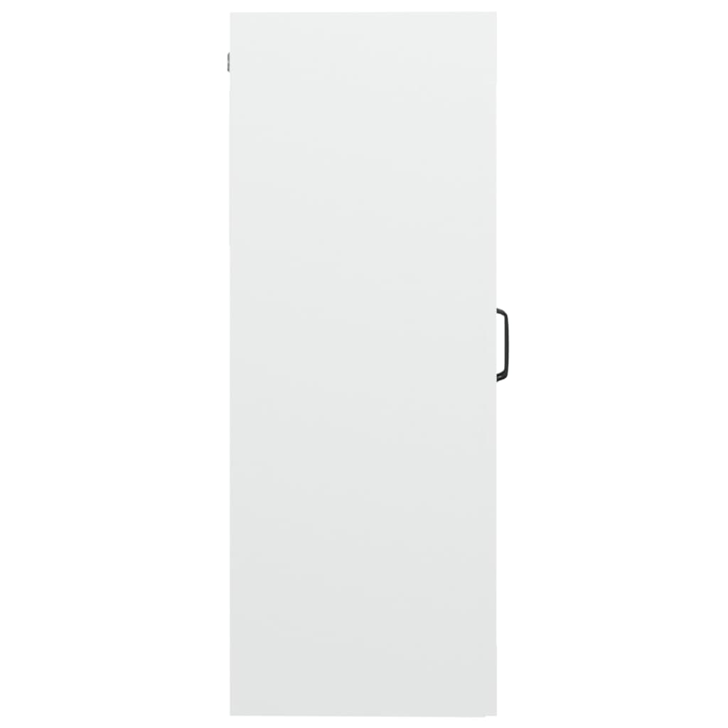vidaXL Armoire murale blanc 69,5x34x90 cm