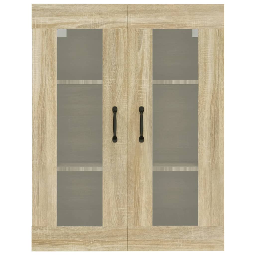 vidaXL Meuble haut chêne Sonoma 69,5x34x90 cm