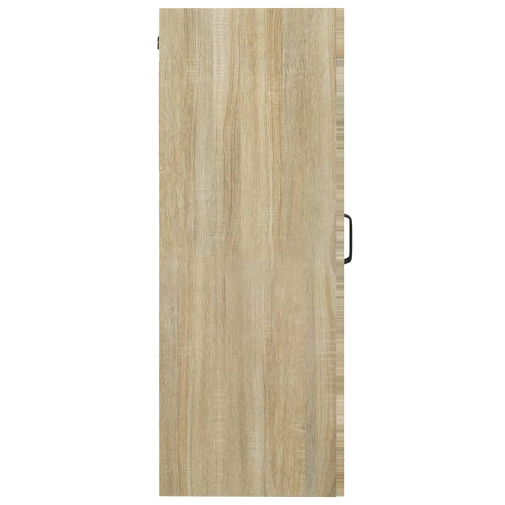 vidaXL Meuble haut chêne Sonoma 69,5x34x90 cm