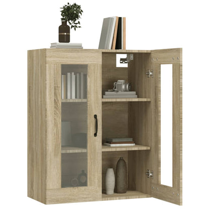 vidaXL Meuble haut chêne Sonoma 69,5x34x90 cm