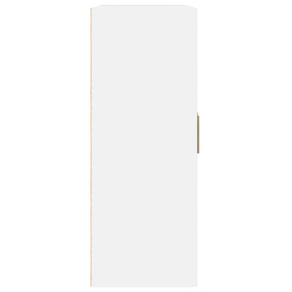 vidaXL Wandschrank Weiß 69,5x32,5x90 cm Holzwerkstoff