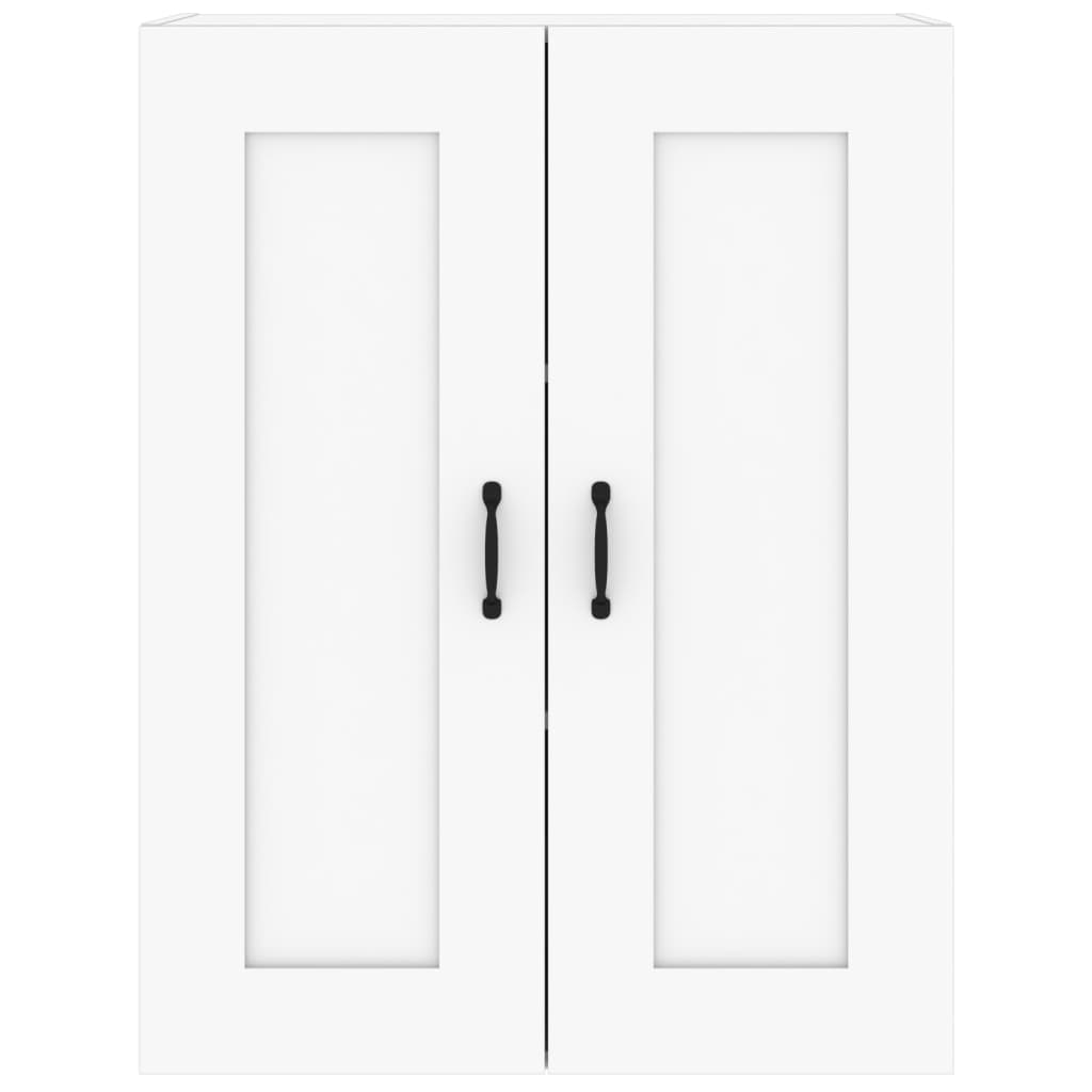 vidaXL Armoire murale blanche 69,5x32,5x90 cm