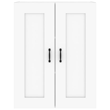 vidaXL Armoire murale blanche 69,5x32,5x90 cm