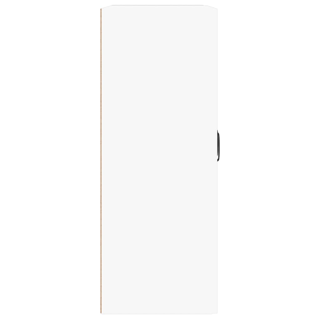 vidaXL Armoire murale blanche 69,5x32,5x90 cm