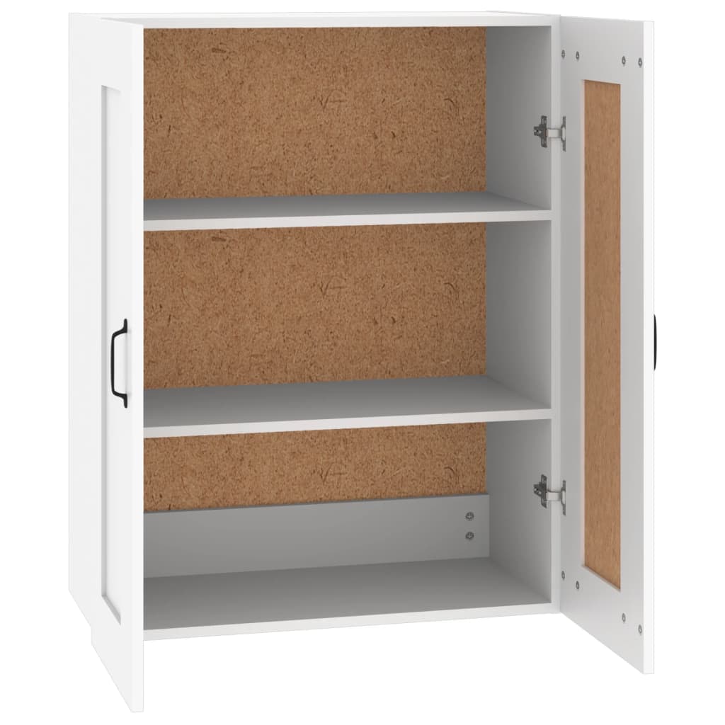 vidaXL Armoire murale blanche 69,5x32,5x90 cm