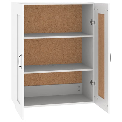 vidaXL Armoire murale blanche 69,5x32,5x90 cm
