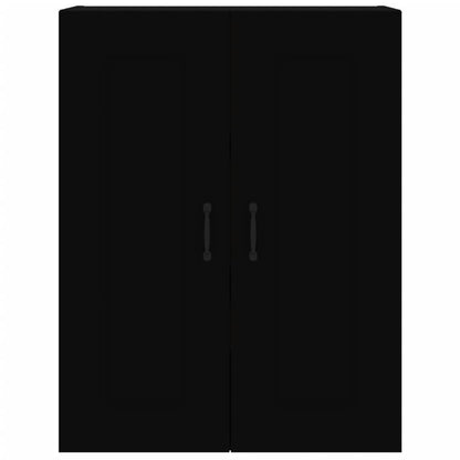 vidaXL Armoire murale Noir 69,5x32,5x90 cm