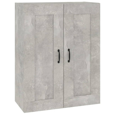 vidaXL Armoire murale gris béton 69,5x32,5x90 cm