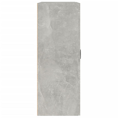 vidaXL Armoire murale gris béton 69,5x32,5x90 cm