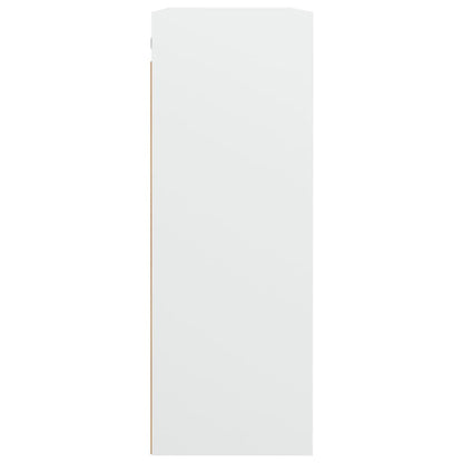 vidaXL Armoire murale blanche 69,5x32,5x90 cm