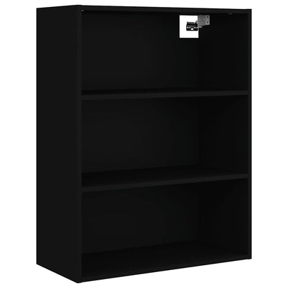 vidaXL Armoire murale Noir 69,5x32,5x90 cm