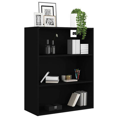 vidaXL Armoire murale Noir 69,5x32,5x90 cm
