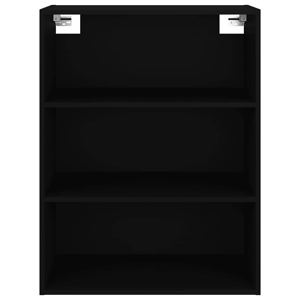vidaXL Armoire murale Noir 69,5x32,5x90 cm
