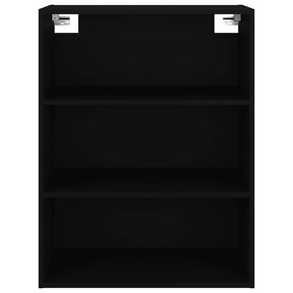 vidaXL Armoire murale Noir 69,5x32,5x90 cm