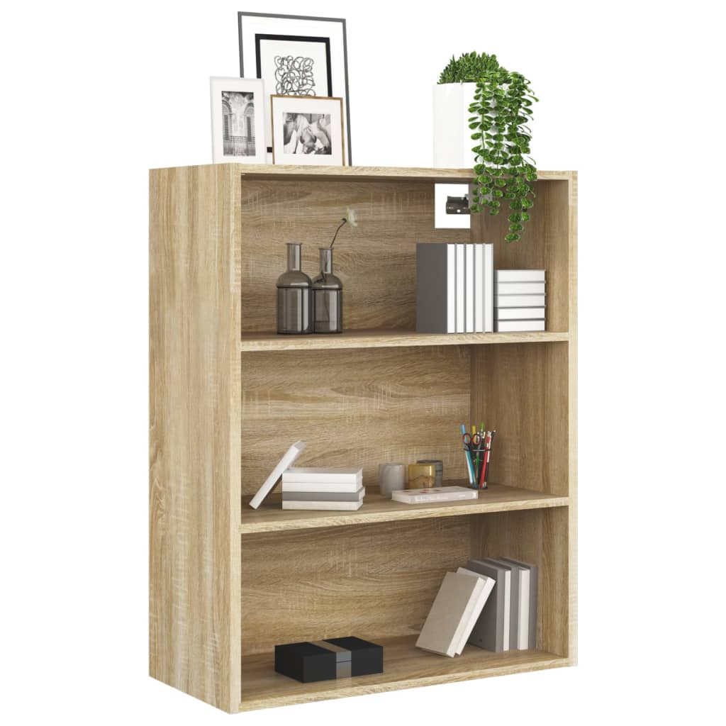 vidaXL Armoire murale Chêne Sonoma 69,5x32,5x90 cm