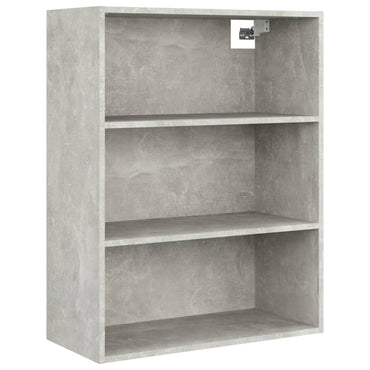 vidaXL Armoire murale gris béton 69,5x32,5x90 cm