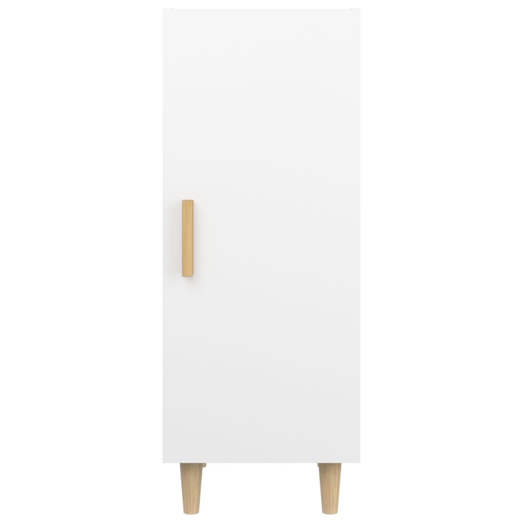 vidaXL Buffet Blanc 34,5x34x90 cm Bois d'ingénierie