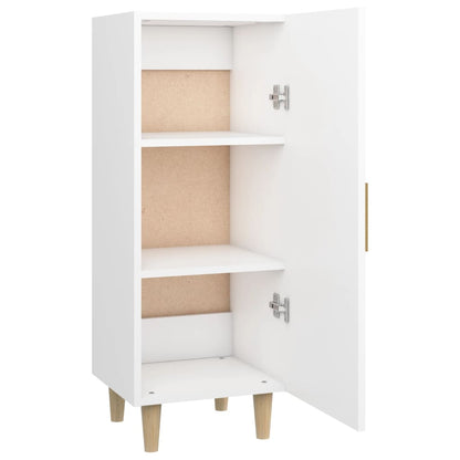 vidaXL Buffet Blanc 34,5x34x90 cm Bois d'ingénierie