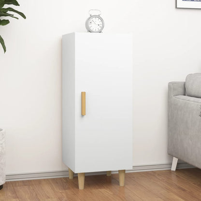 vidaXL Buffet Blanc 34,5x34x90 cm Bois d'ingénierie