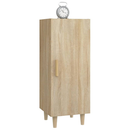 vidaXL Sideboard Sonoma-Eiche 34,5x34x90 cm Holzwerkstoff