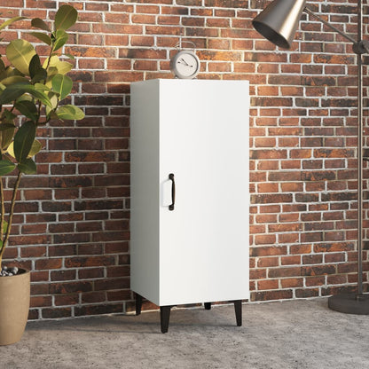 vidaXL Buffet Blanc 34,5x34x90 cm Bois d'ingénierie