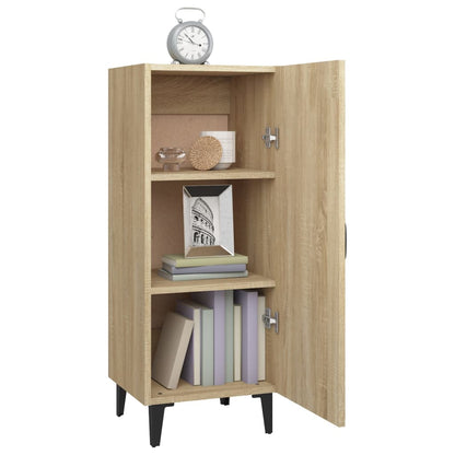 vidaXL Buffet chêne Sonoma 34,5x34x90 cm Bois d'ingénierie