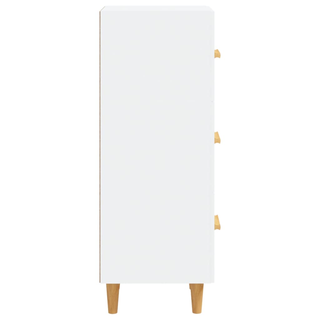 vidaXL Buffet Blanc 34,5x34x90 cm Bois d'ingénierie