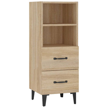 vidaXL Buffet Chêne Sonoma 34,5x34x90 cm Bois d'ingénierie