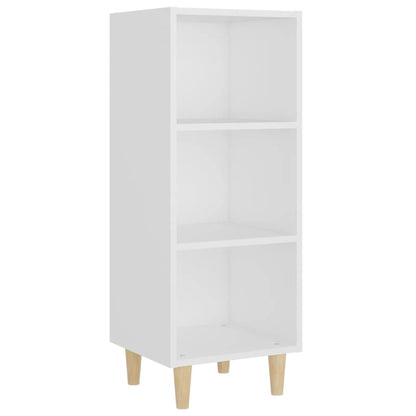 vidaXL Buffet blanc 34,5x32,5x90 cm Bois d'ingénierie