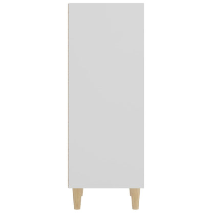 vidaXL Buffet blanc 34,5x32,5x90 cm Bois d'ingénierie
