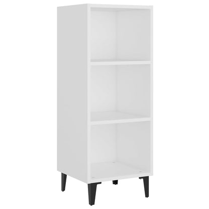 vidaXL Buffet blanc 34,5x32,5x90 cm Bois d'ingénierie