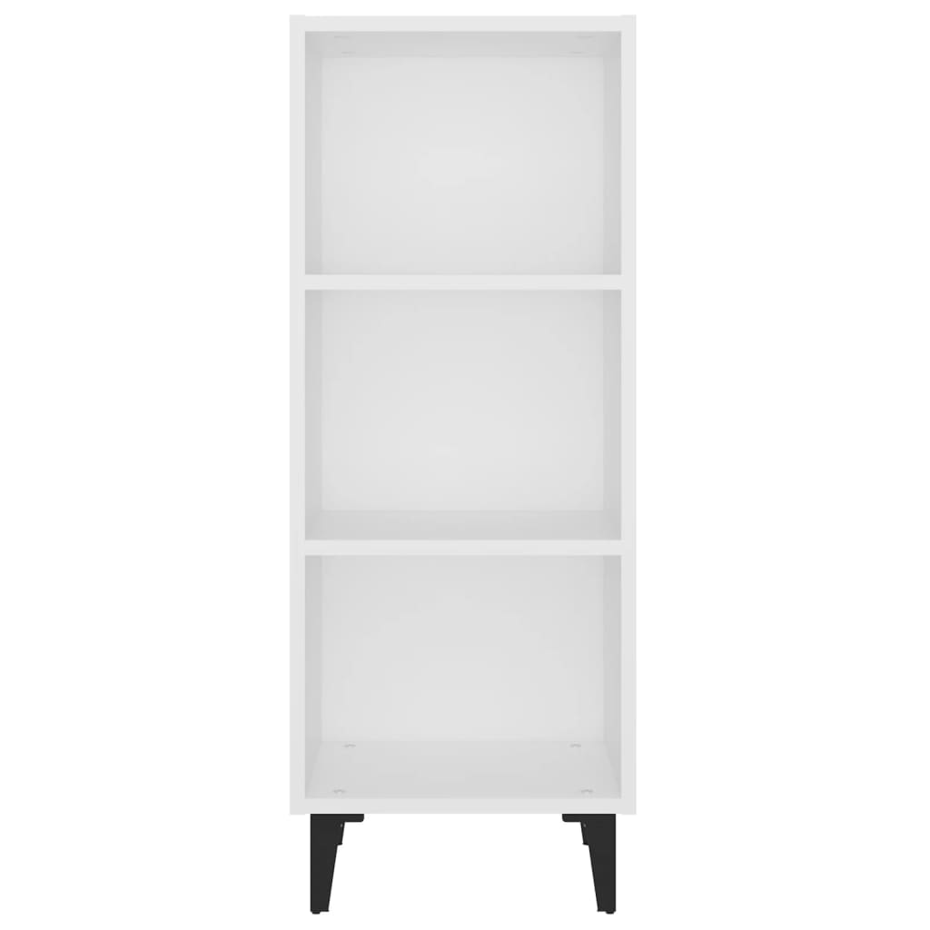 vidaXL Buffet blanc 34,5x32,5x90 cm Bois d'ingénierie