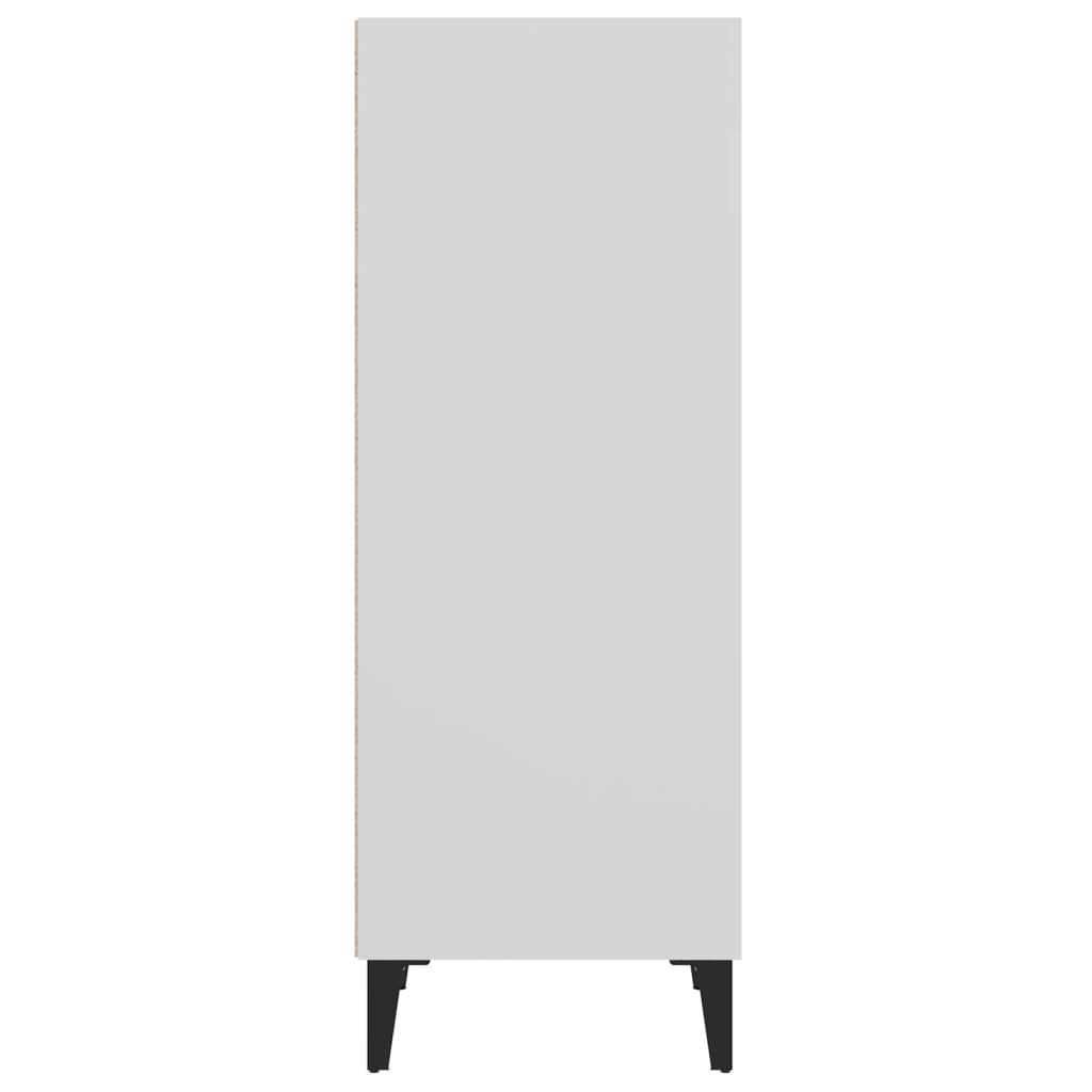 vidaXL Buffet blanc 34,5x32,5x90 cm Bois d'ingénierie