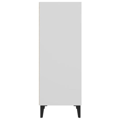 vidaXL Buffet blanc 34,5x32,5x90 cm Bois d'ingénierie